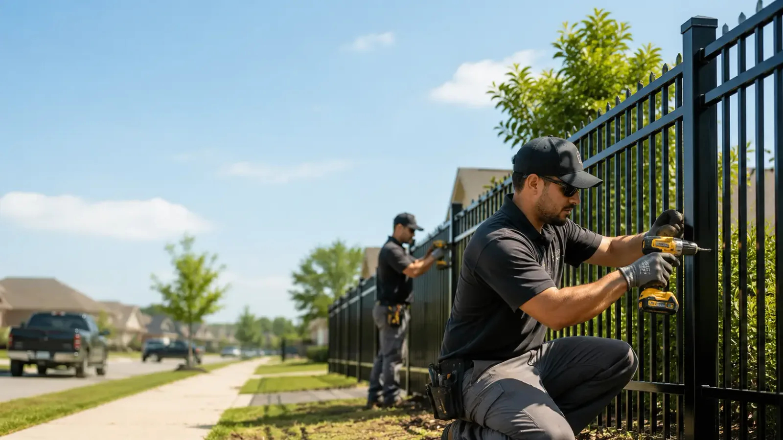 Metal Fence Installation in Union Pier, MI